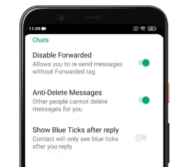 GB Whatsapp Anti-delete-messages